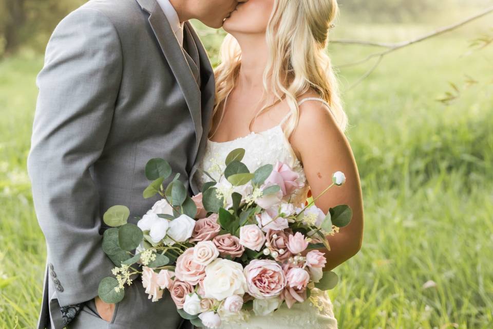Bride and groom portraits