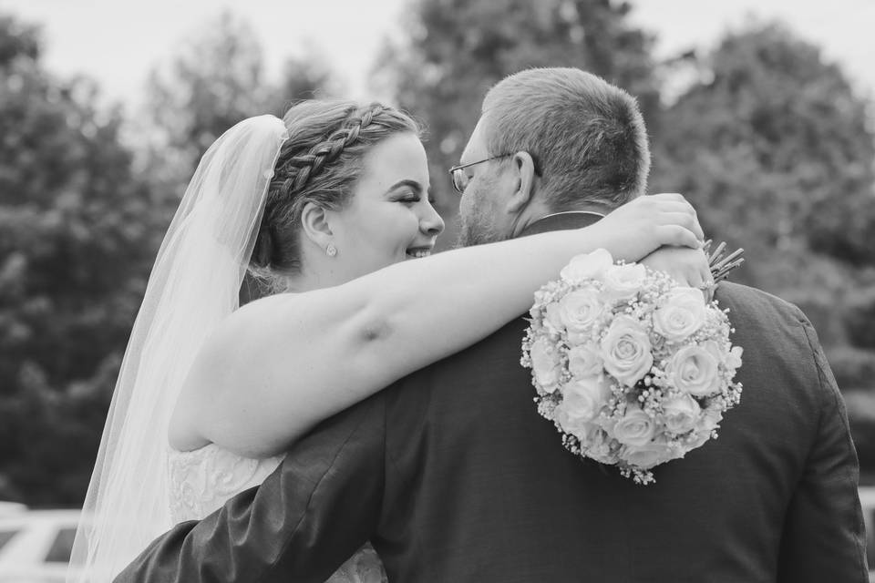 Bride and groom. MN.