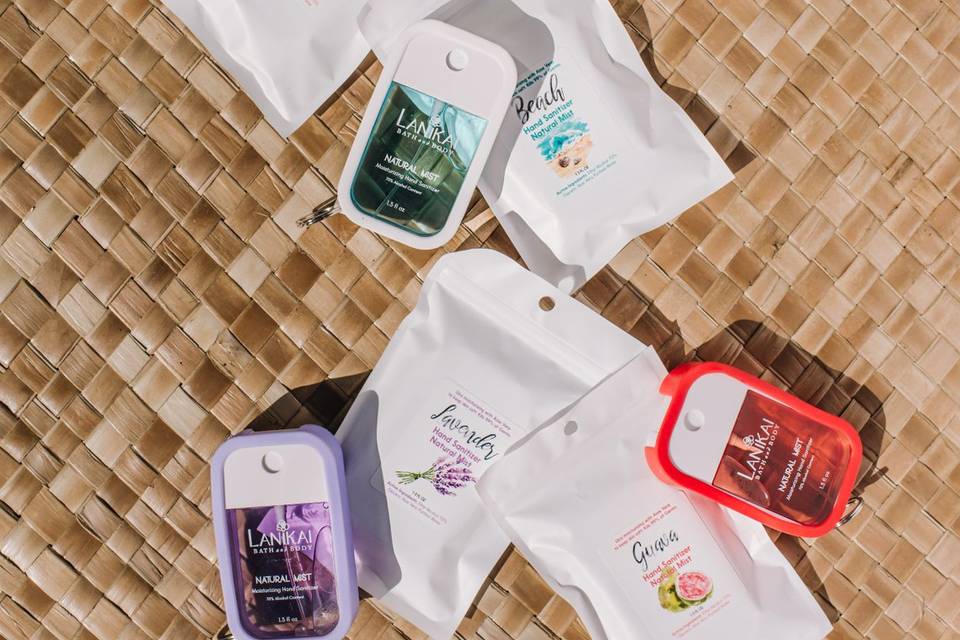 Natural Pocket Sanitizers