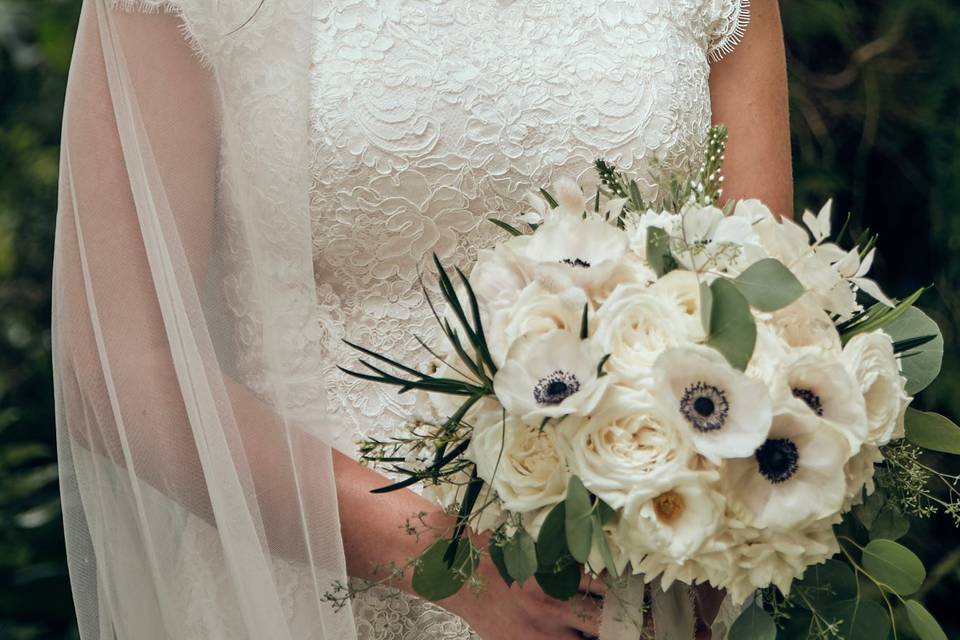 Anemone Bridal Bouquet