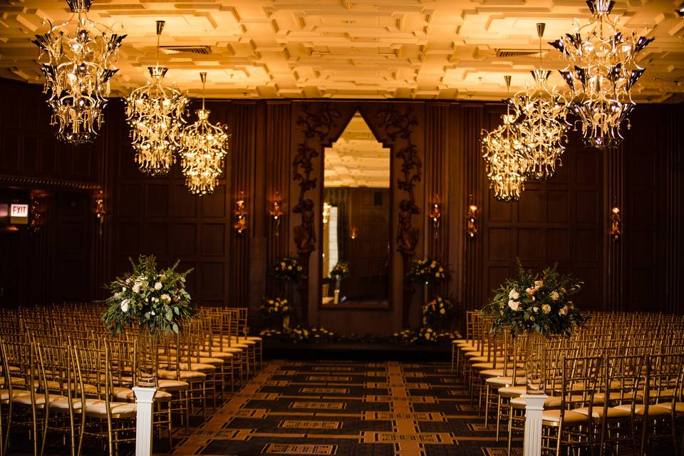 Walnut Ballroom Ceremony