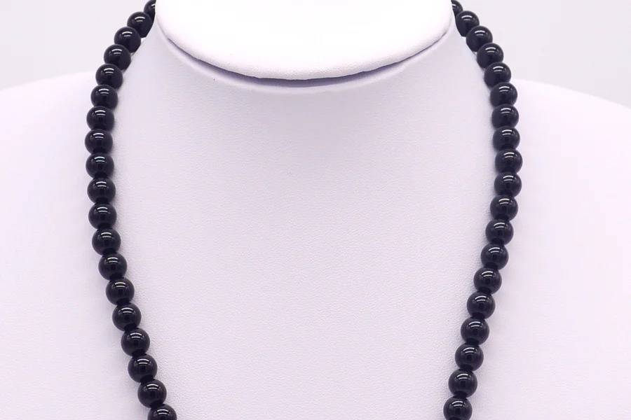 Wise Protection Obsidian Toggle Necklace