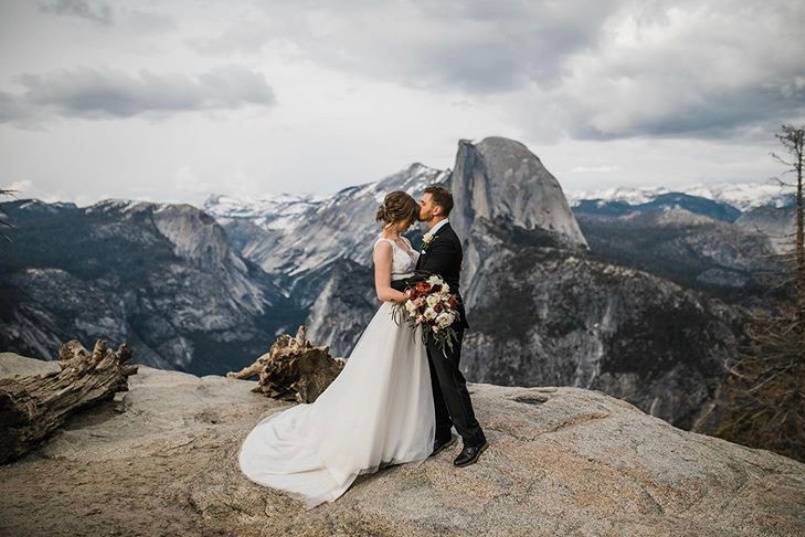 Bride & Groom Yosemite