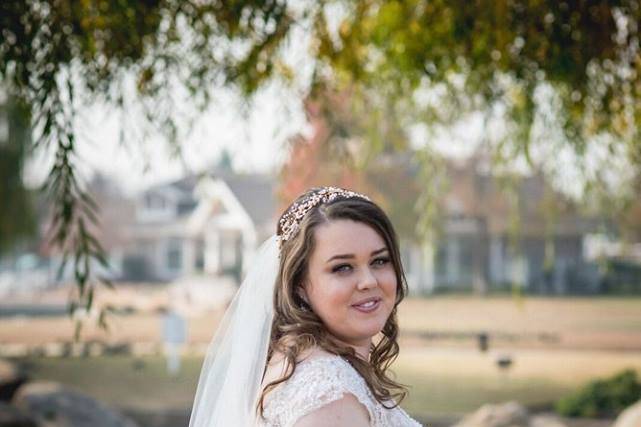 Bridal Hair by Annie Haynes