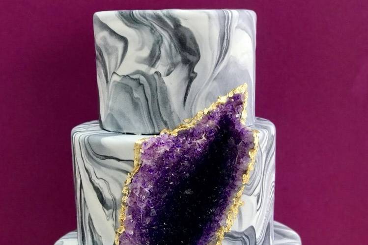 Geode cake