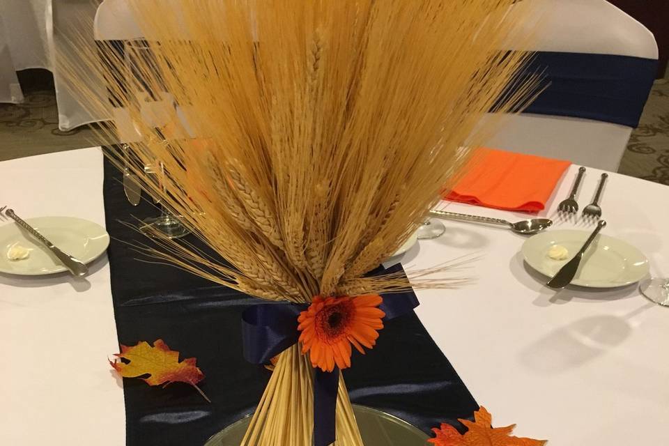 Table centerpiece and decor