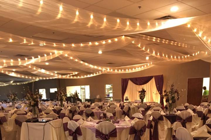 Purple wedding