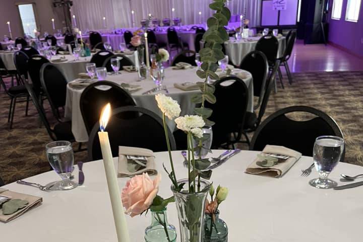Simple spring wedding