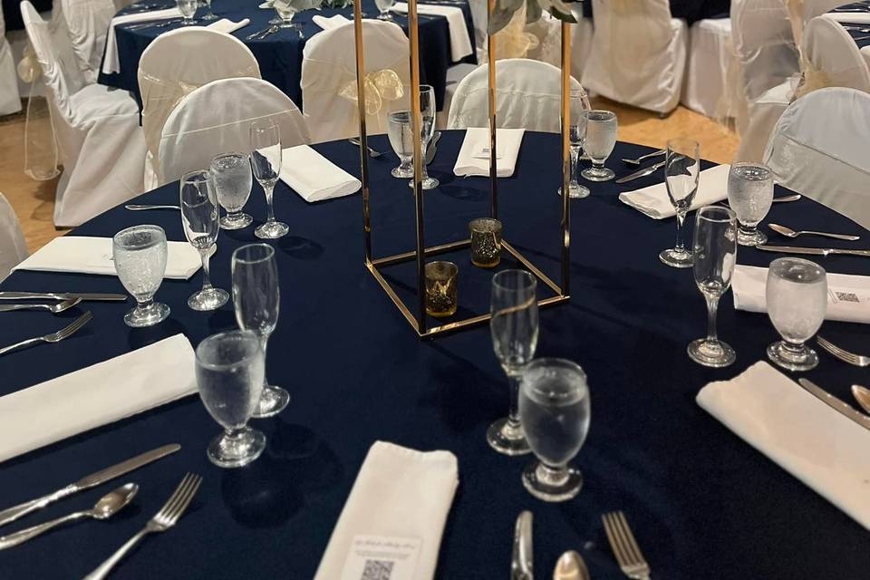 Reception centerpie