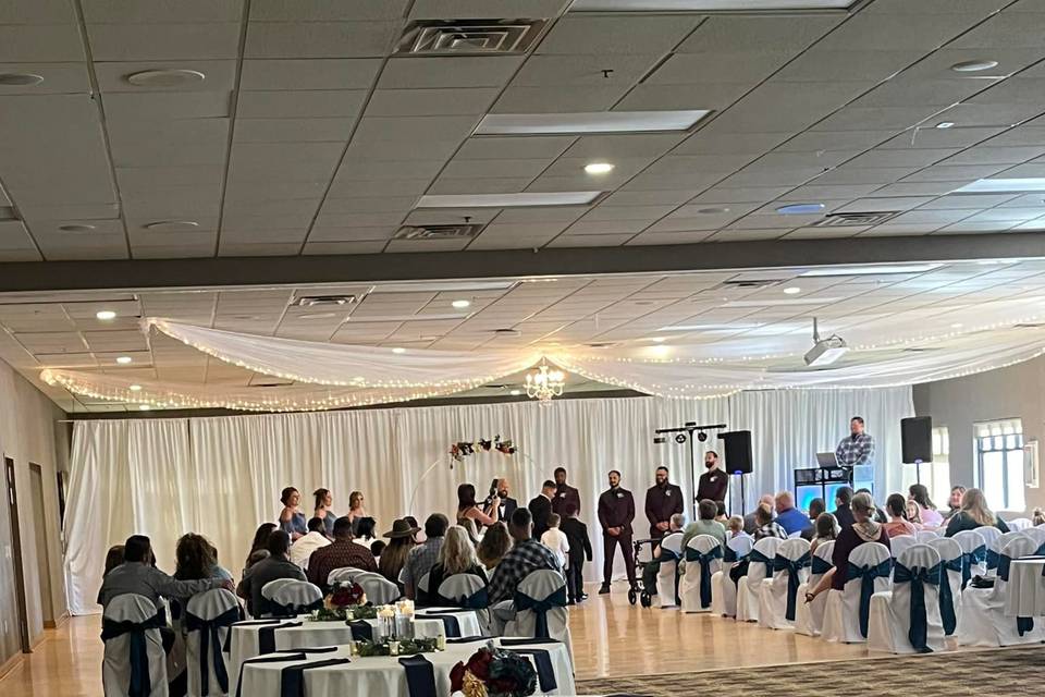 Ceremony and reception