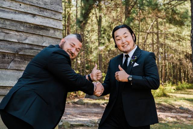 Shaking hands