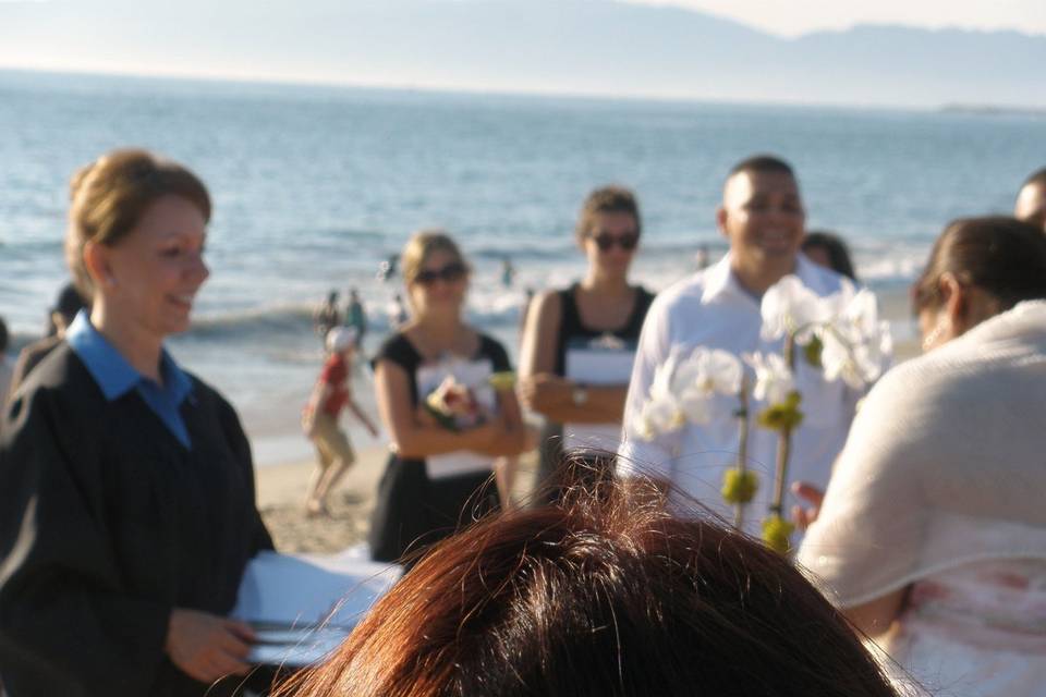 Wedding at the beach