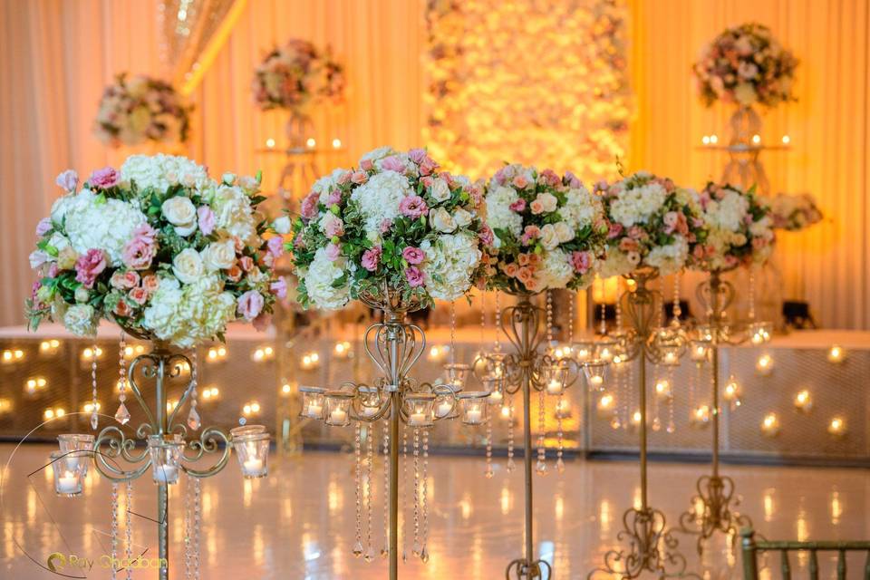 Platinum Wedding Design and Decor