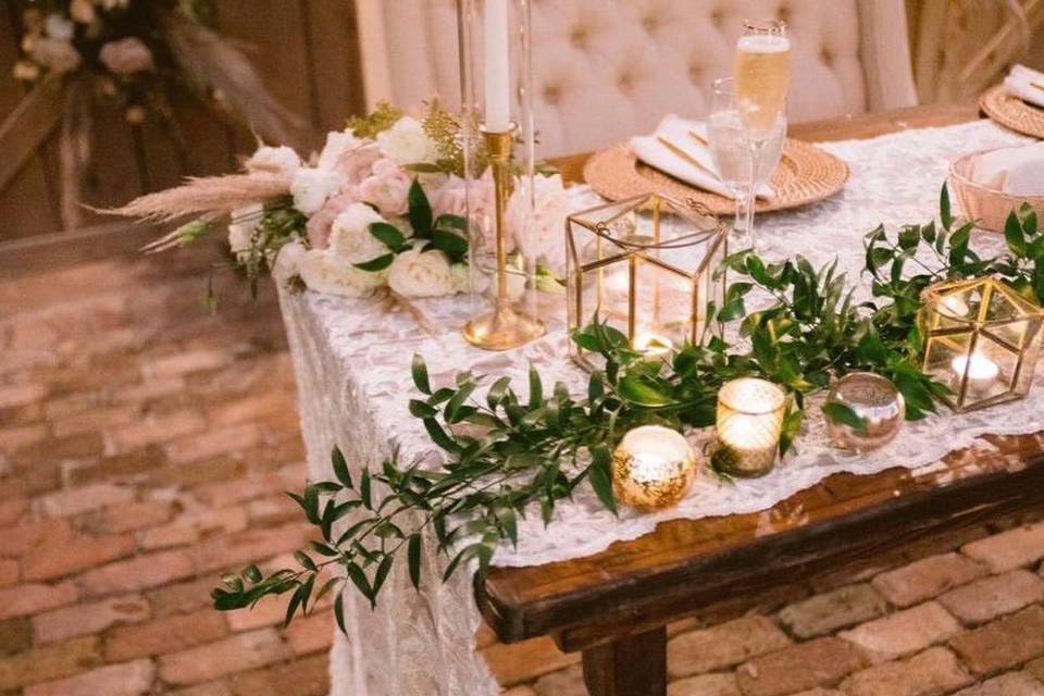 Sweetheart Table