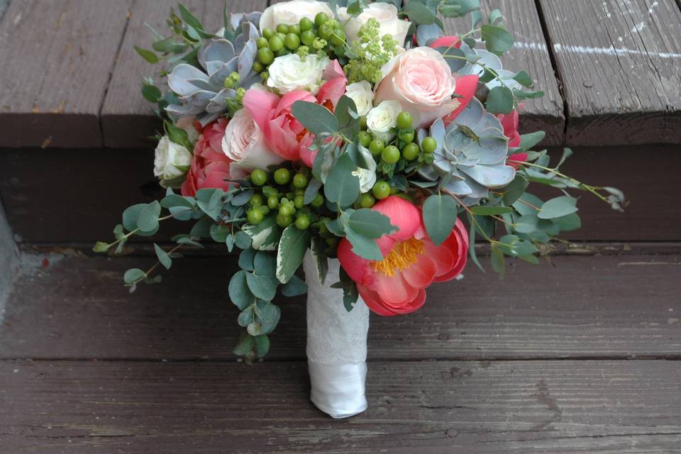 Colorful floral arrangement