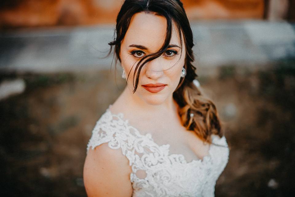 Bride In Paros