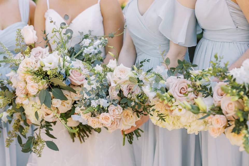 Bridal party florals