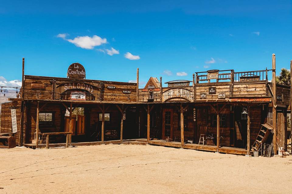Ranch house and Saloon