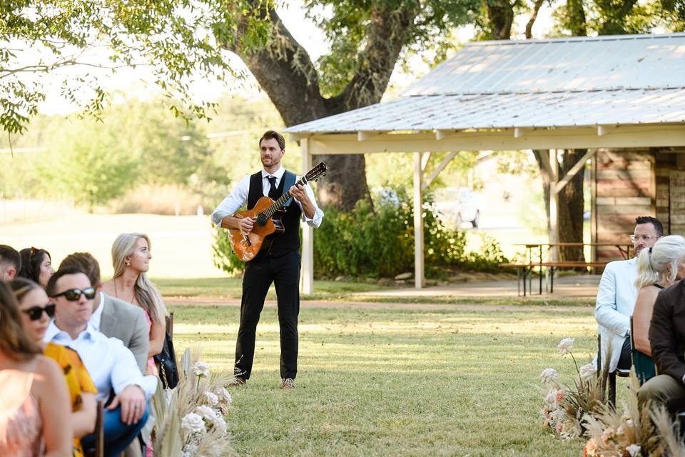 Austin Wedding Guitar