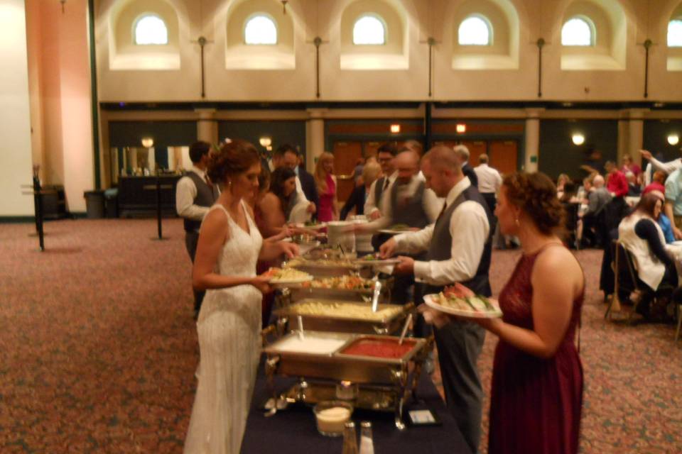 Wedding catering
