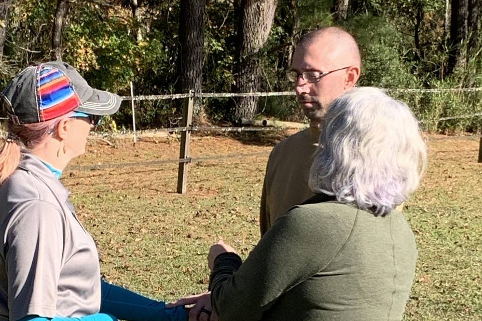 Handfasting practice