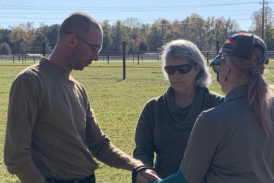 Handfasting practice