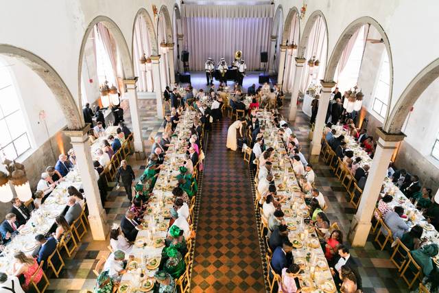 Plated Wedding Dinner