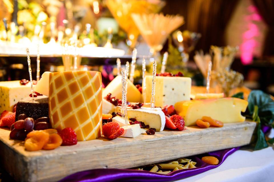 Elegant Cheese Display