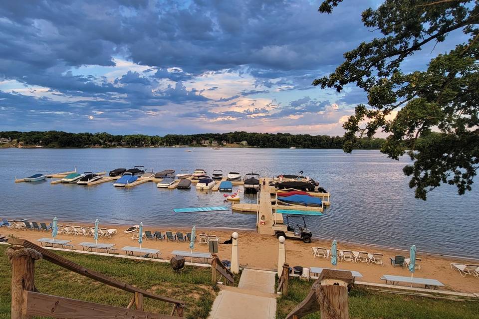 View -hilltop Boat House