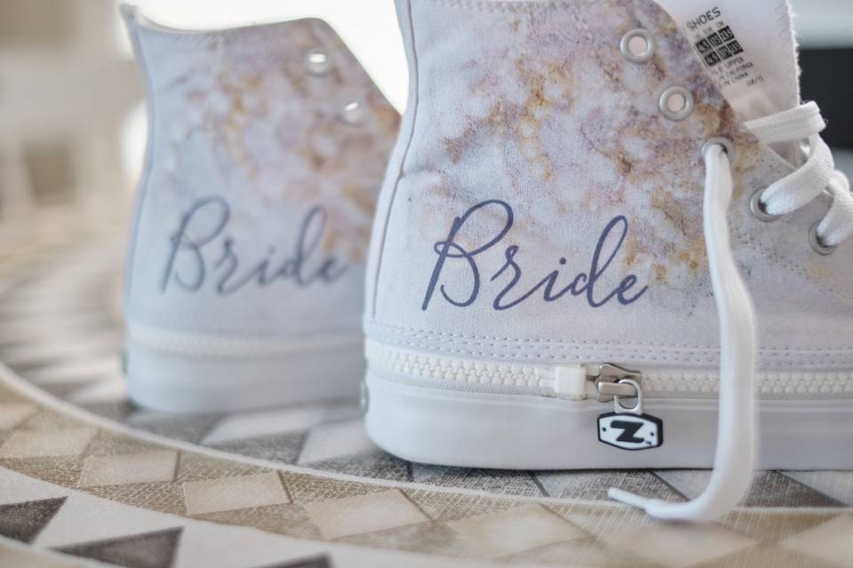 Bride sneakers