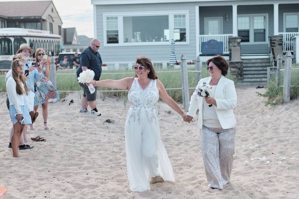 Bride entrance