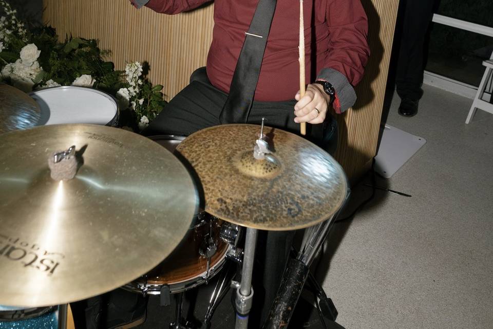 DJ and live band