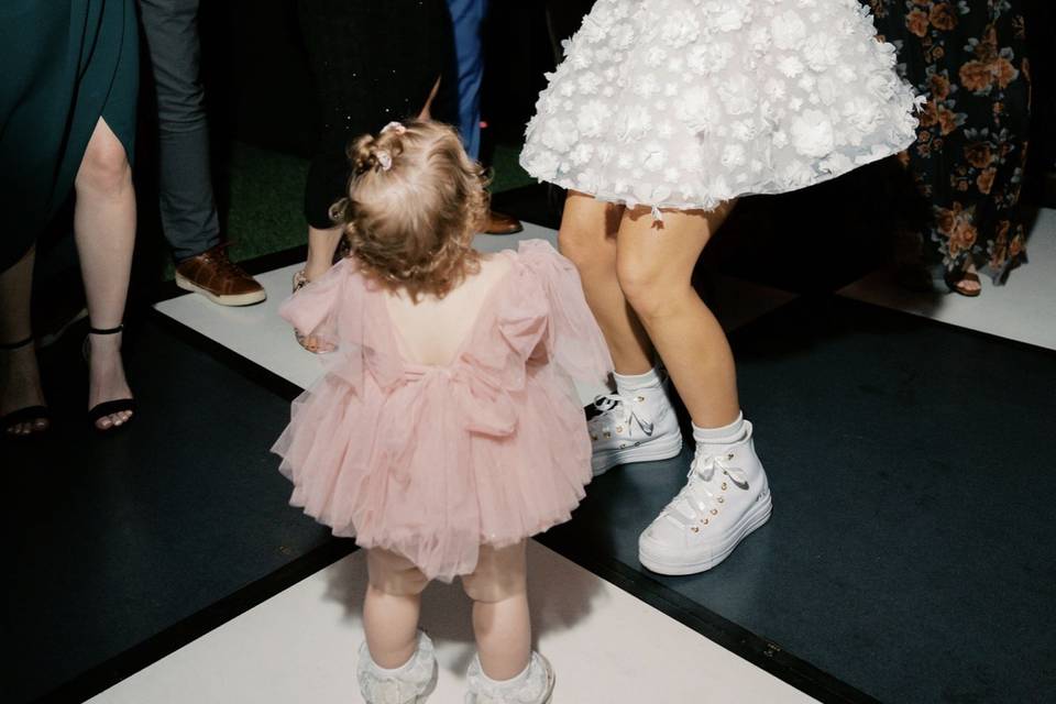 All ages on the dance floor