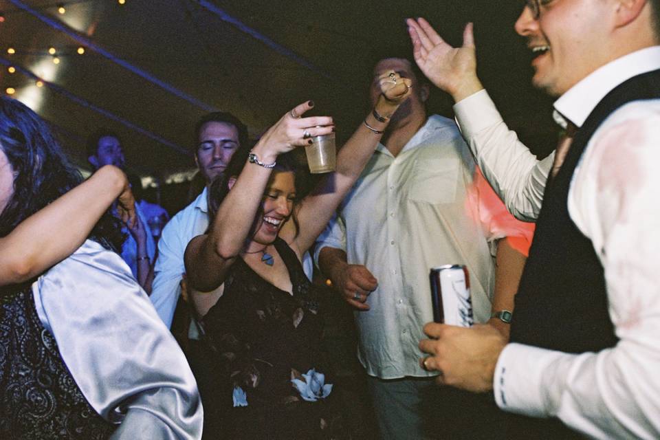 Wall to wall dancing all night