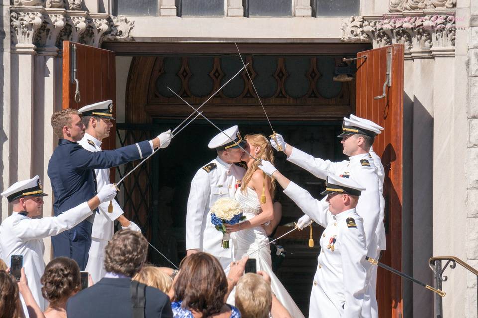 Military wedding