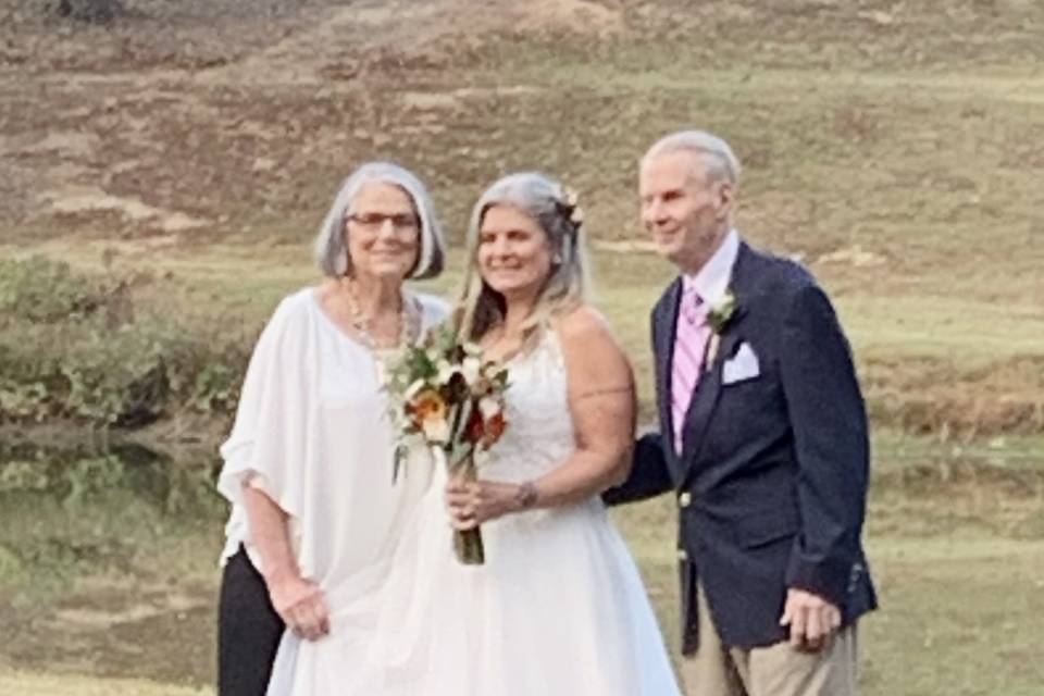Outdoor wedding