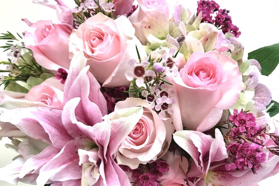 Pretty pink bouquet
