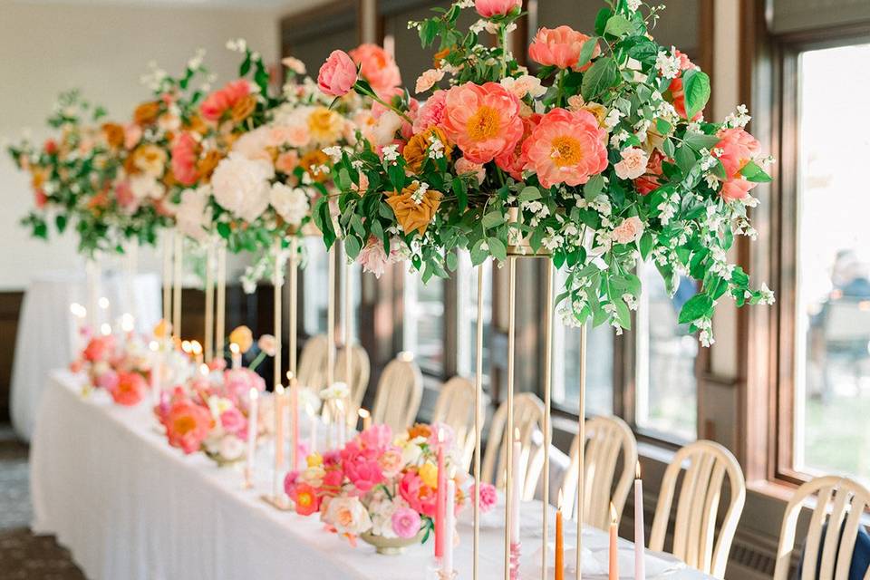 One-Sided Head Table