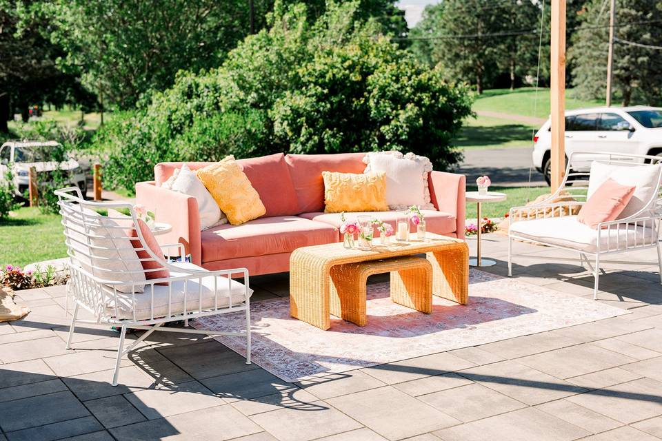 Rented Lounge Furnitiure