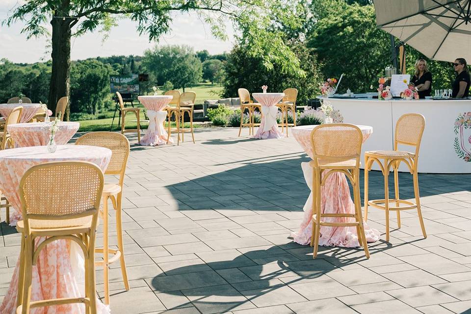Banquet Patio facing SW