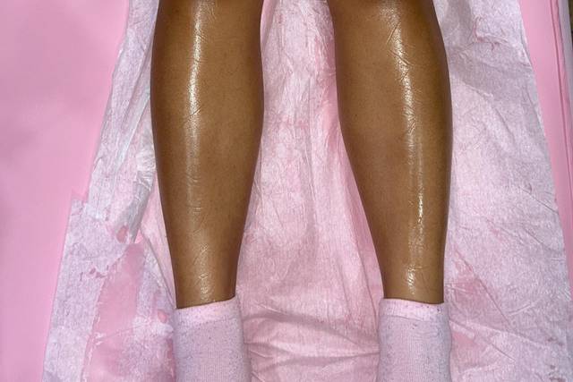 Glowing legs
