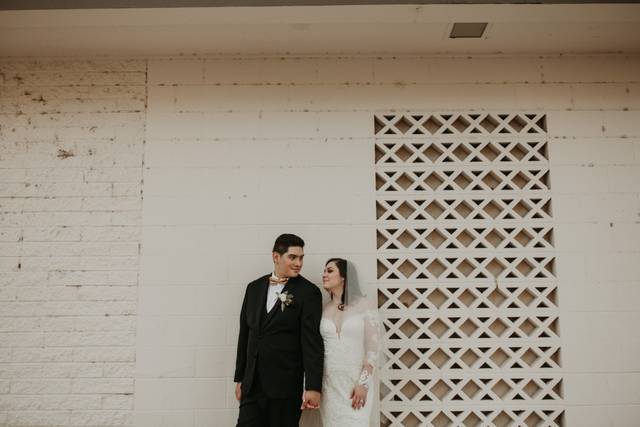 The happy couple