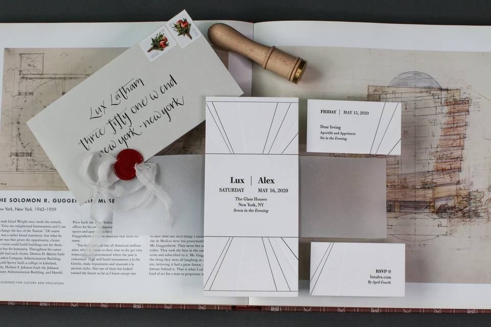 Lux Invitation Suite