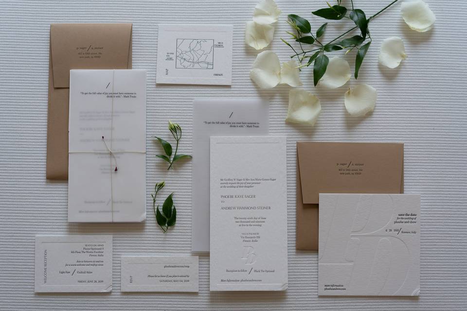 Custom Invitation Suite