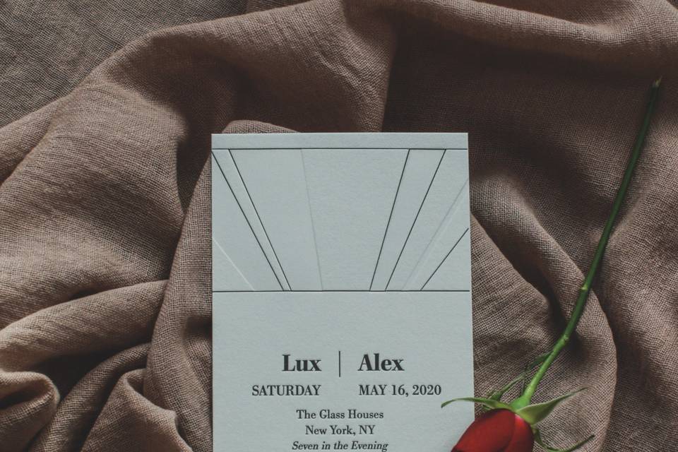 Letterpress / Blind Impression