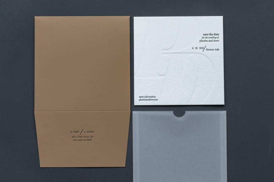Custom Save the Date