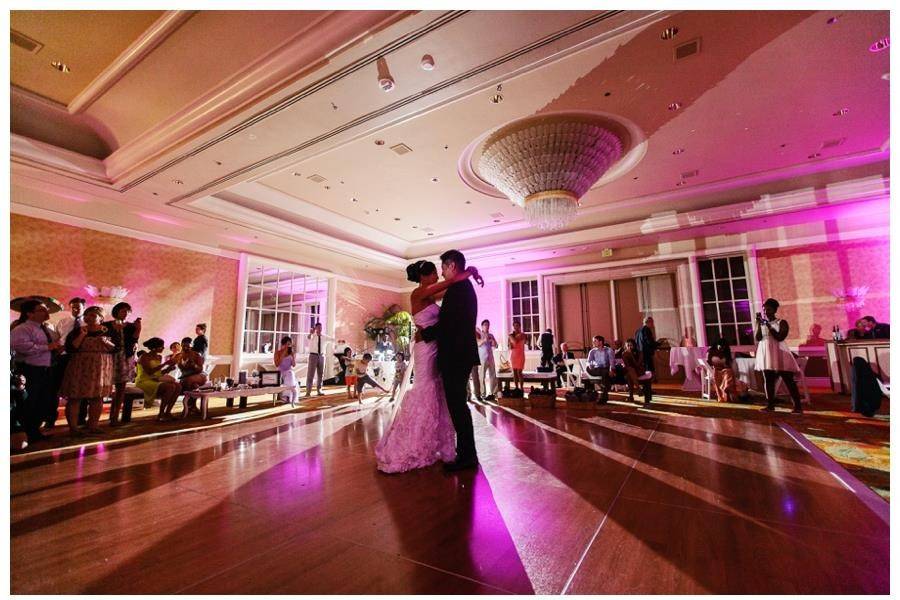 First dance at Four Seasons with Darren & Evonne Wong