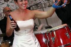 Bride with the tambourine