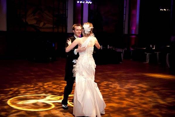 Bride on the dance floor