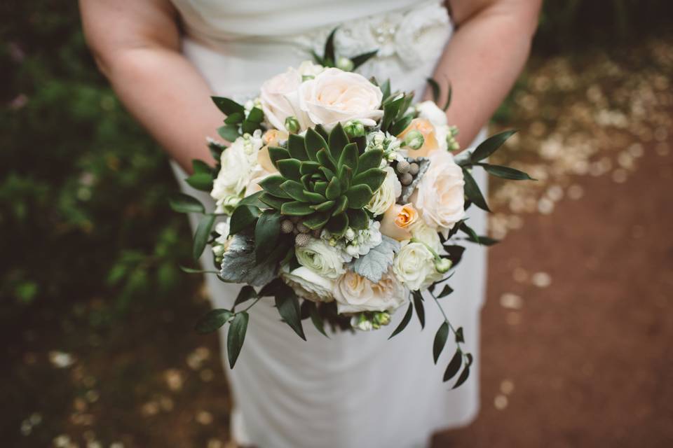 Classing bouquet arrangements